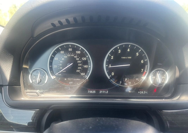 BMW Seria 5 cena 85900 przebieg: 75600, rok produkcji 2016 z Rzeszów małe 277